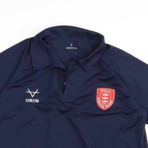 Preworn Mens Blue   Basic Polo Size S  - Hull kingston rovers