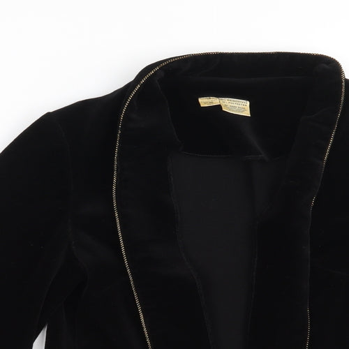Preworn Womens Black   Cardigan Jumper Size 14