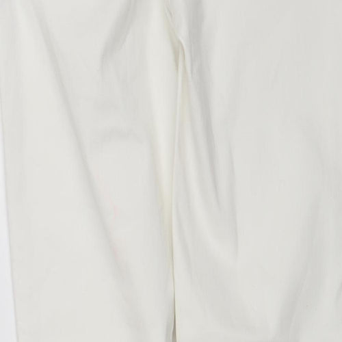 Gap Womens White  Denim Skinny Jeans Size 28 in L27 in