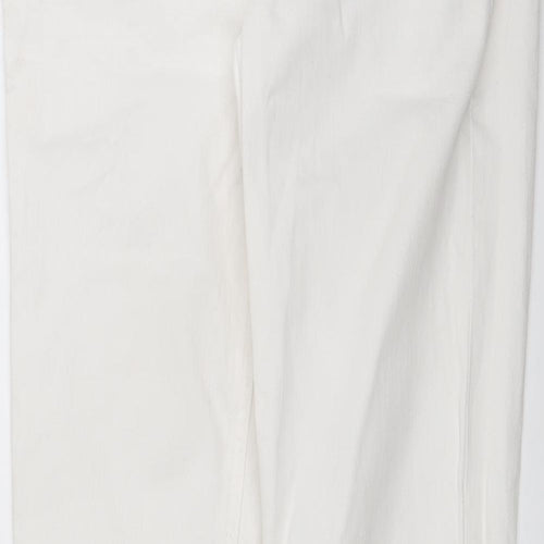 Gap Womens White  Denim Skinny Jeans Size 28 in L33 in