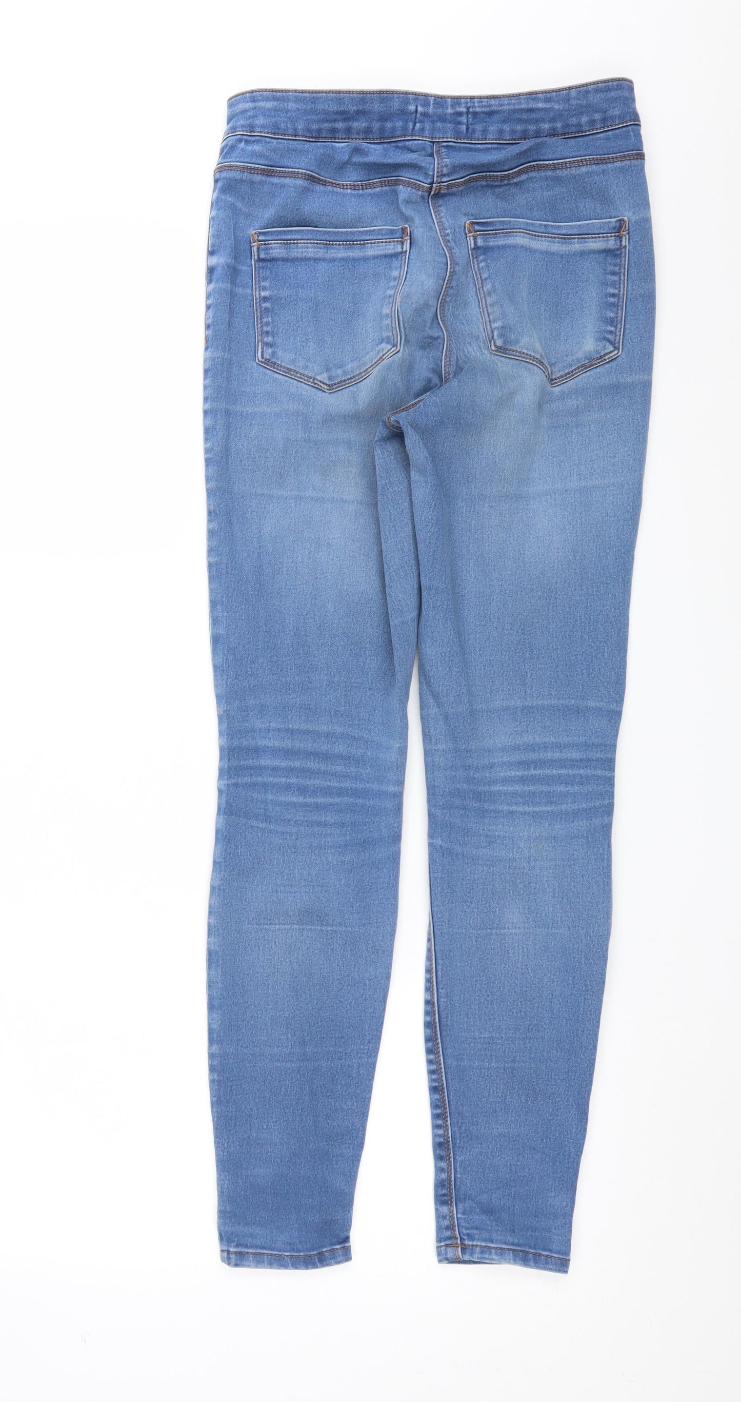 Papaya Womens Blue  Denim Skinny Jeans Size 10 L27 in