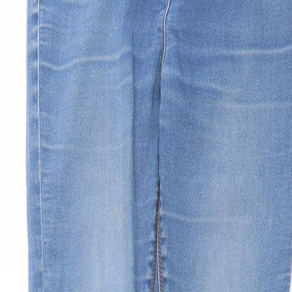 Papaya Womens Blue  Denim Skinny Jeans Size 10 L27 in