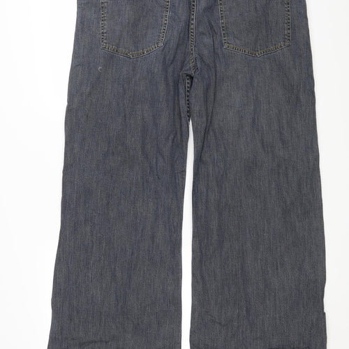 Toast Womens Blue  Denim Wide-Leg Jeans Size 18 L31 in