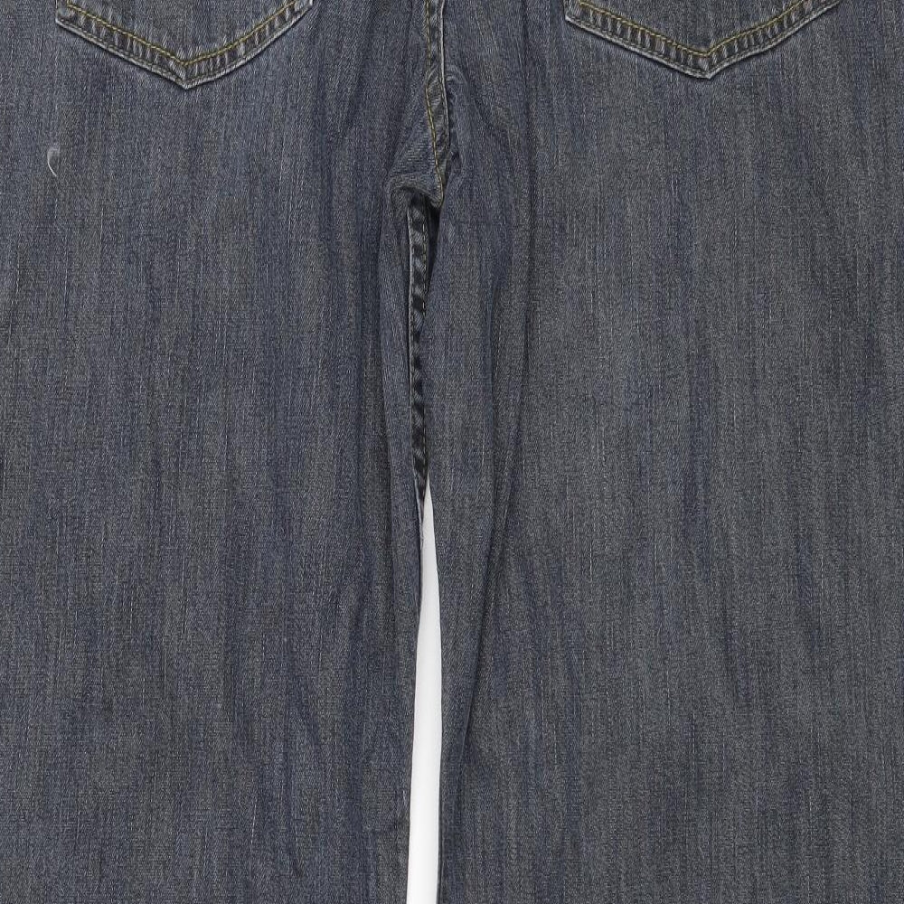Toast Womens Blue  Denim Wide-Leg Jeans Size 18 L31 in