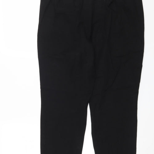 Marks and Spencer Womens Black   Trousers  Size 14 L24 in