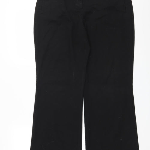 NEXT Womens Black   Trousers  Size 12 L29 in