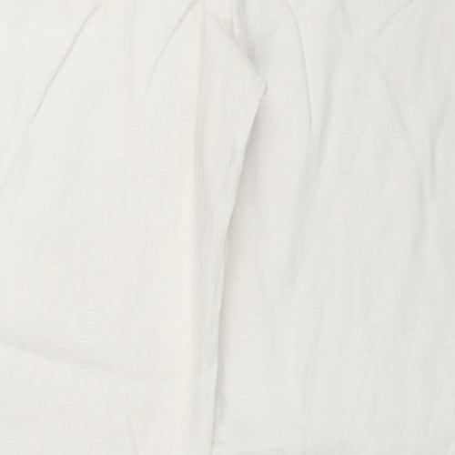 Principles Womens White   Trousers  Size 16 L28 in
