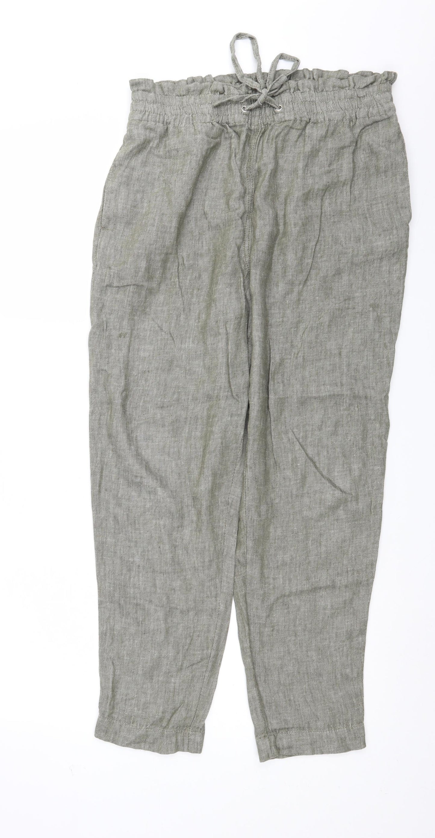 George Womens Green   Trousers  Size 10 L28 in