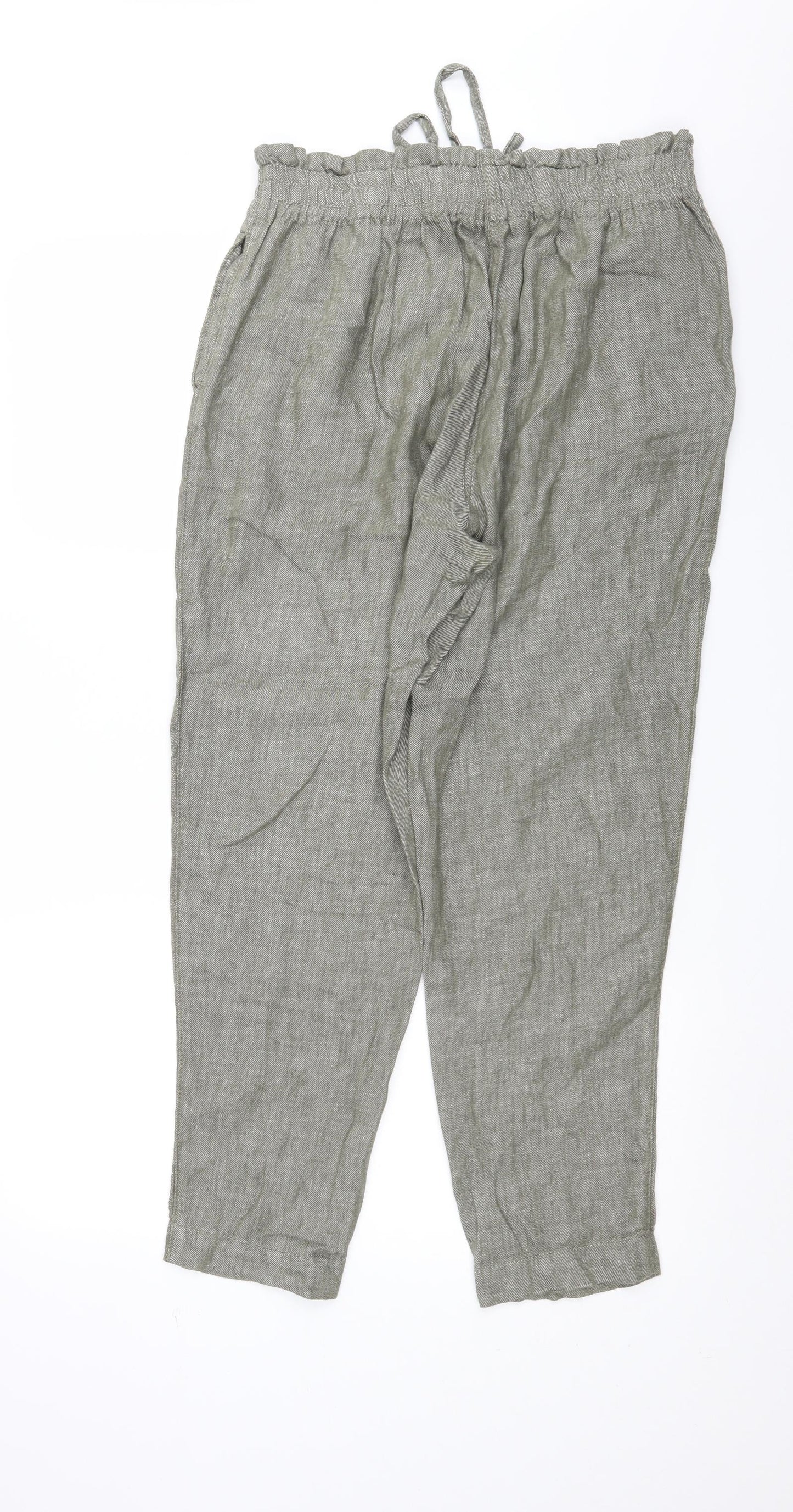 George Womens Green   Trousers  Size 10 L28 in