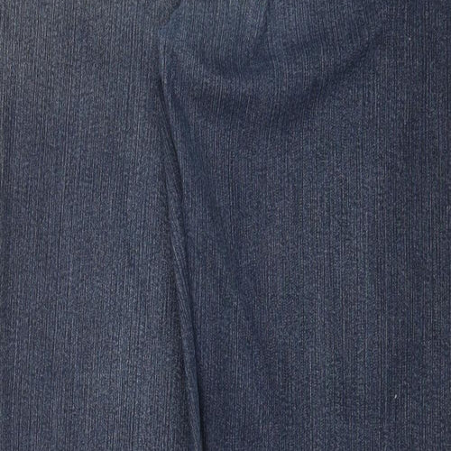 Angels Womens Blue  Denim Straight Jeans Size 32 in L29 in
