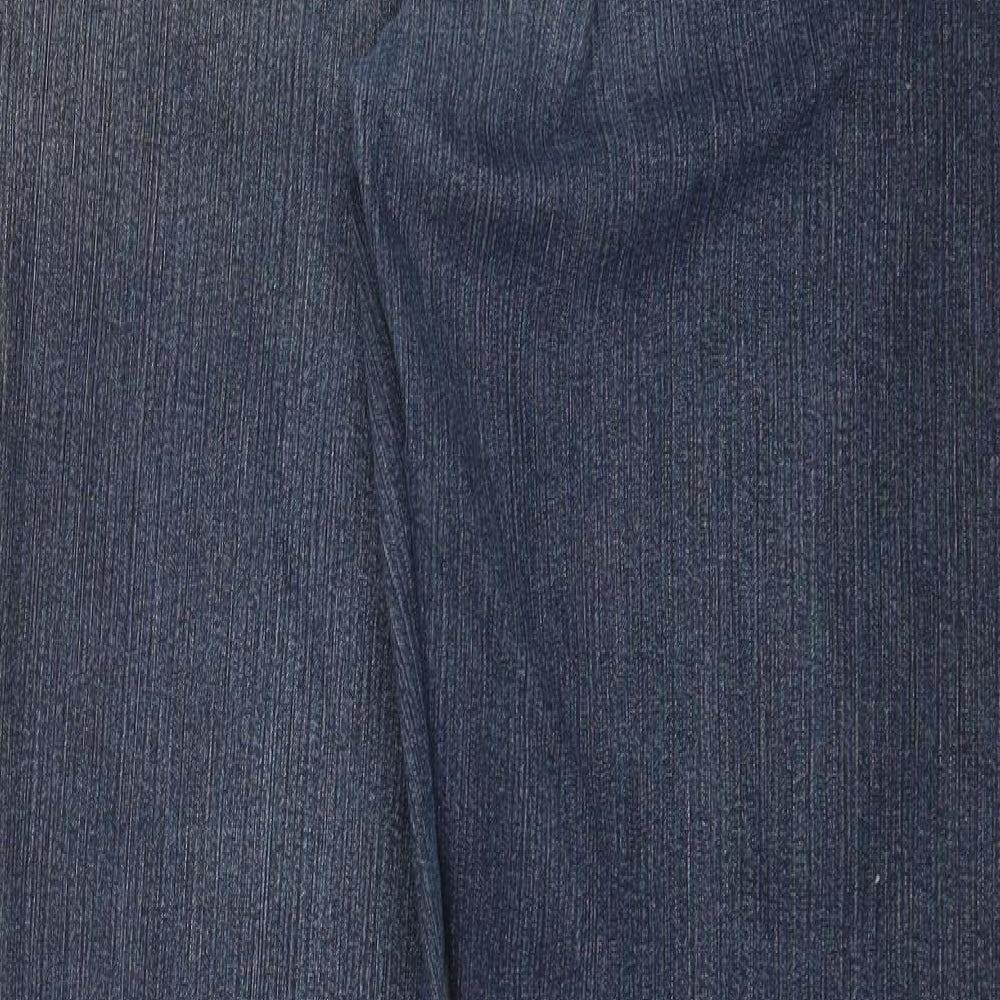 Angels Womens Blue  Denim Straight Jeans Size 32 in L29 in