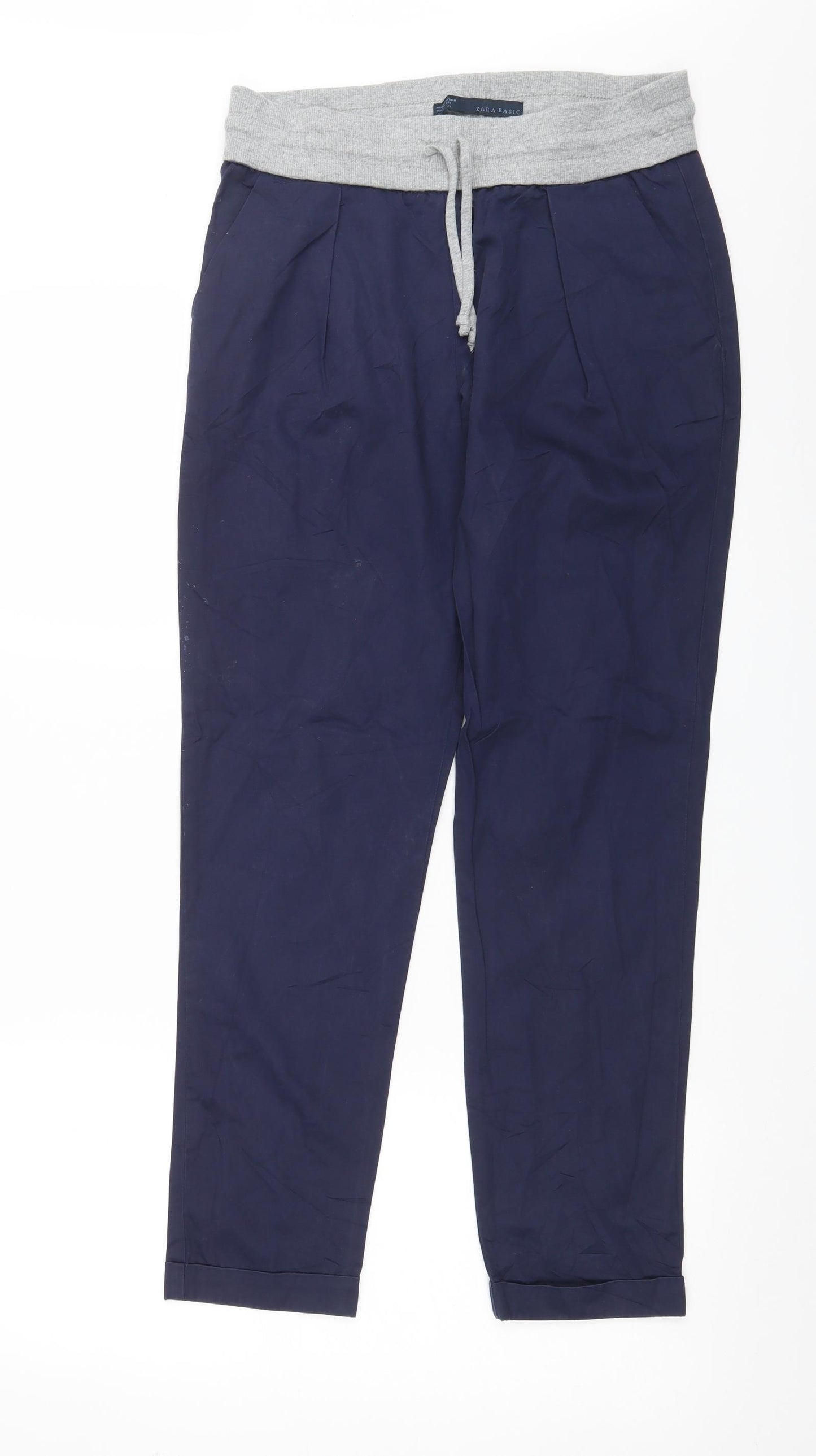 Zara Womens Blue   Trousers  Size S L27 in