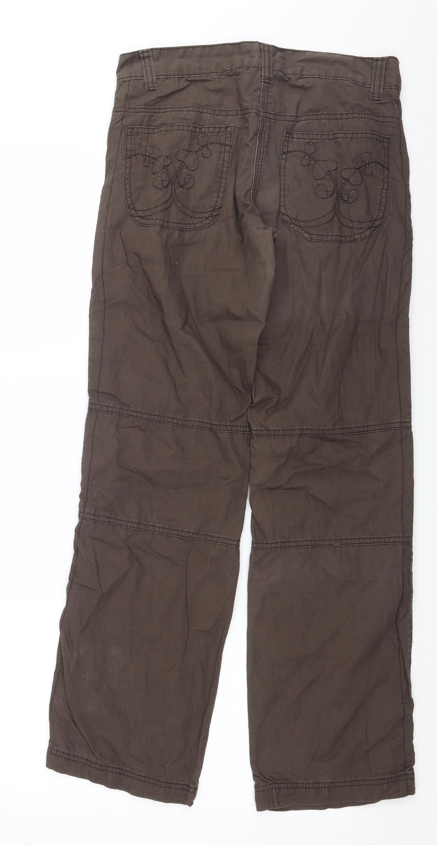 Yigga Girls Brown    Trousers Size 16 Years