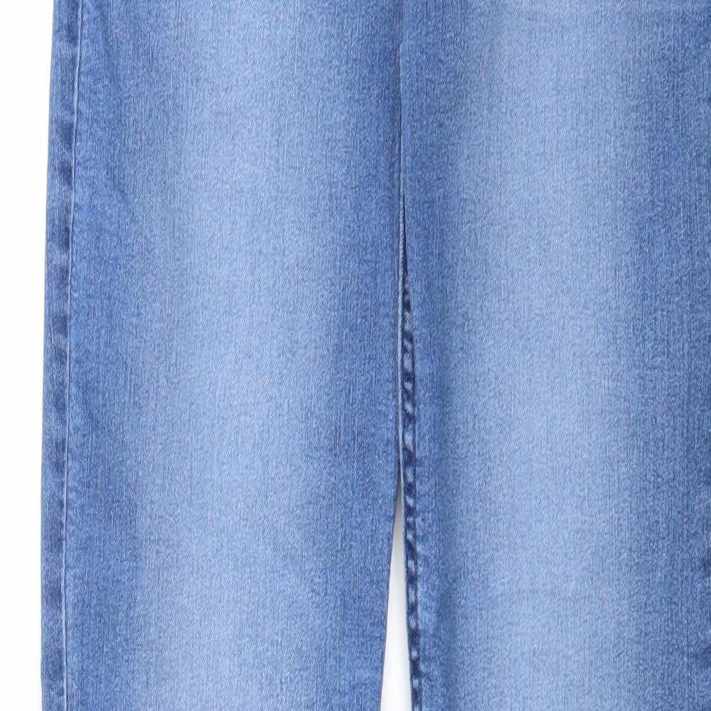 H&M Womens Blue  Denim Skinny Jeans Size 8 L31 in