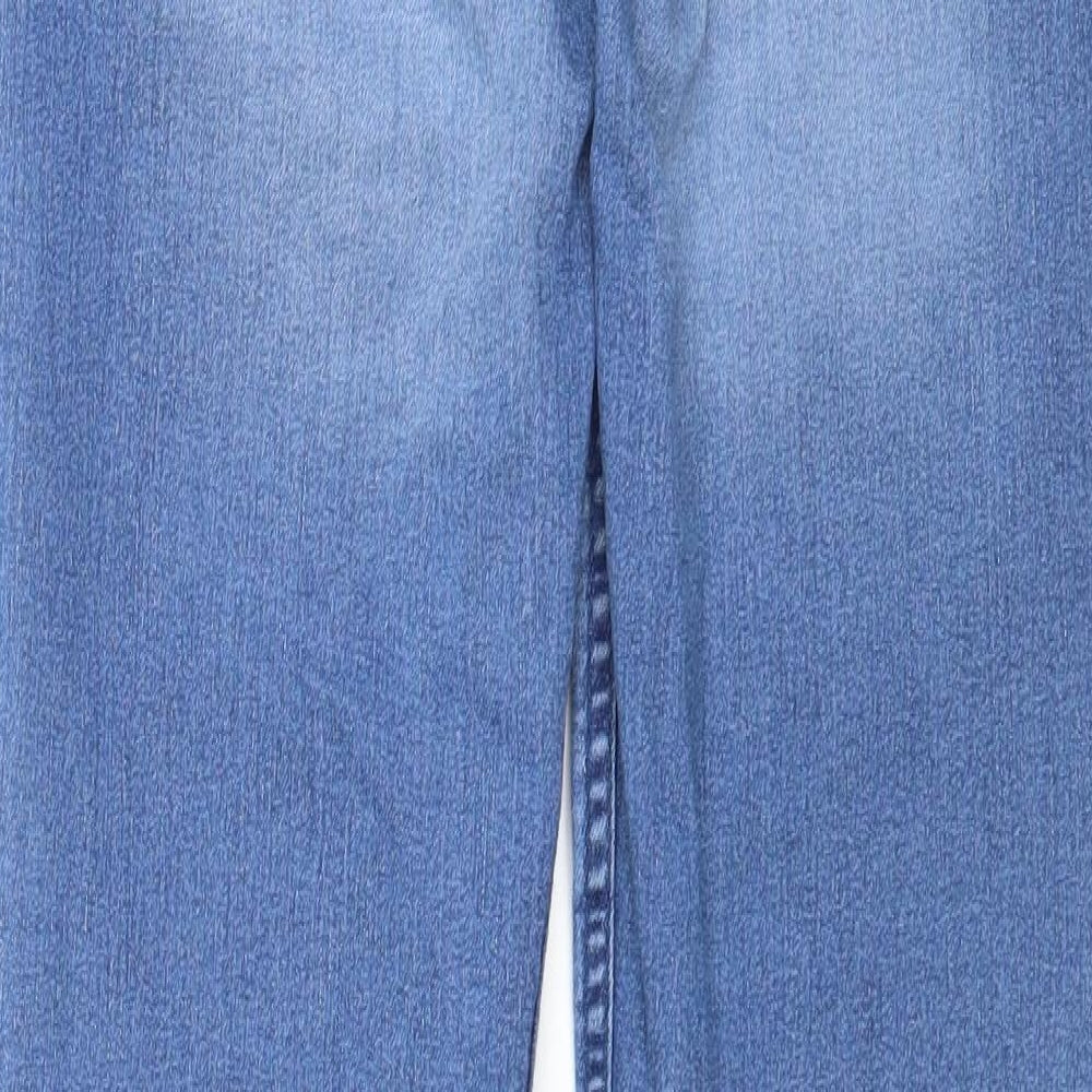 H&M Womens Blue  Denim Skinny Jeans Size 8 L31 in