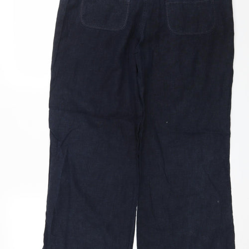 Preworn Womens Blue   Trousers  Size 32 in L27 in