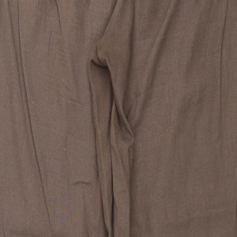 BHS Womens Brown   Trousers  Size 16 L29 in