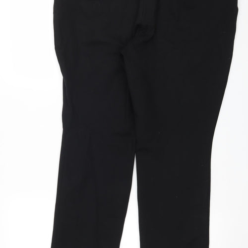 Marks and Spencer Womens Black   Trousers  Size 16 L27 in