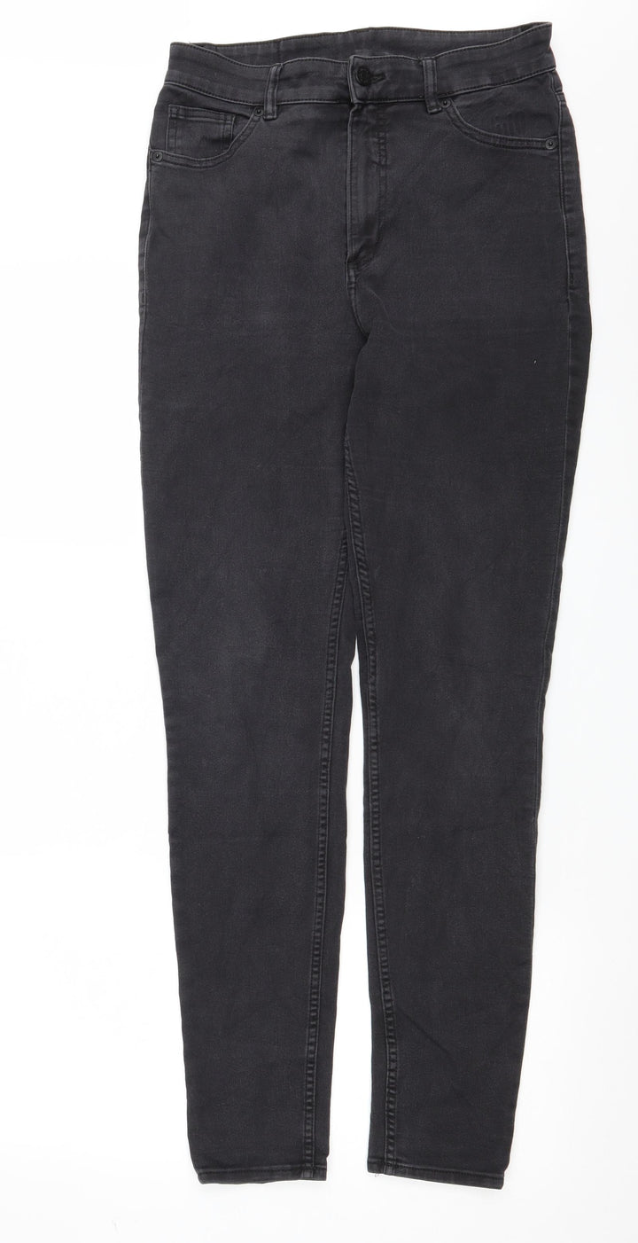 Monki Womens Black Denim Skinny Jeans Size 30 in L31 in