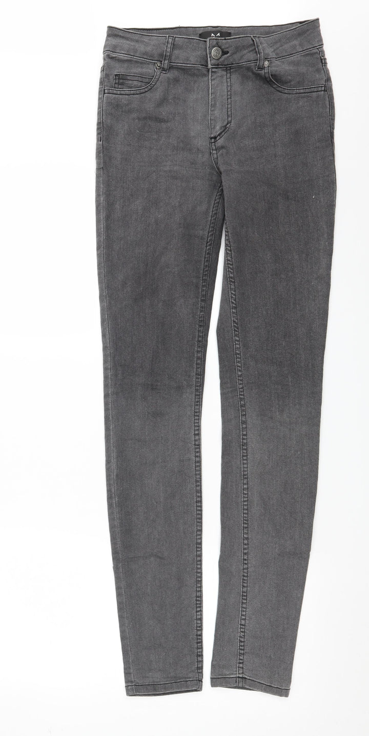 Modstrom Womens Grey Denim Skinny Jeans Size 27 in L33 in