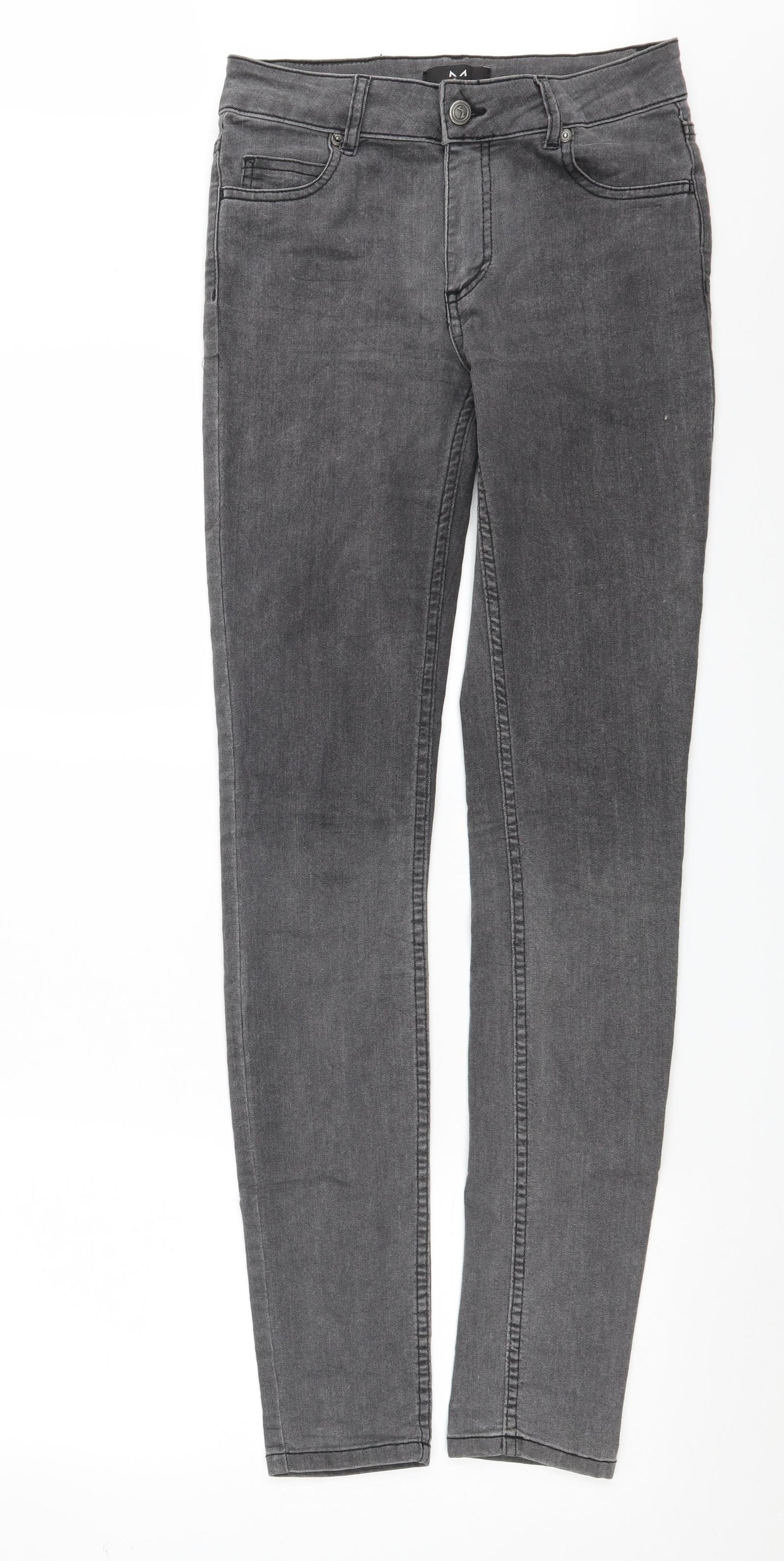 Modstrom Womens Grey  Denim Skinny Jeans Size 27 in L33 in