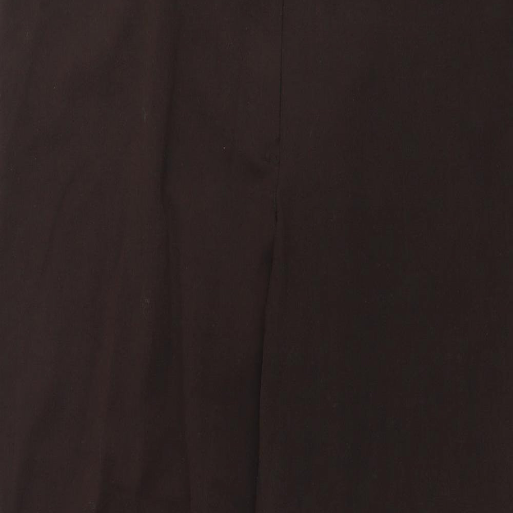 Preworn Womens Brown   Trousers  Size 34 in L28 in