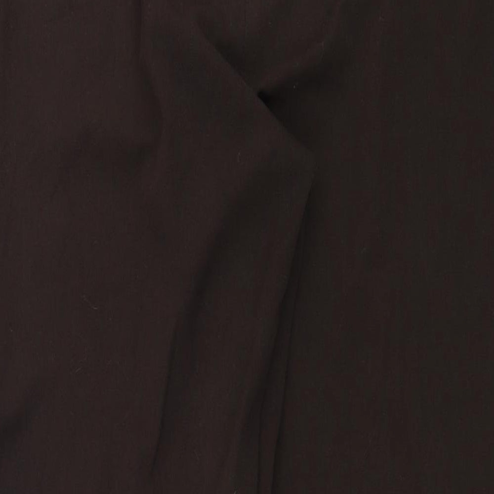 Preworn Womens Brown   Trousers  Size 34 in L28 in