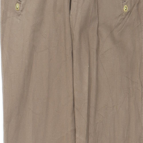 luizacco Womens Beige   Trousers  Size M L29 in