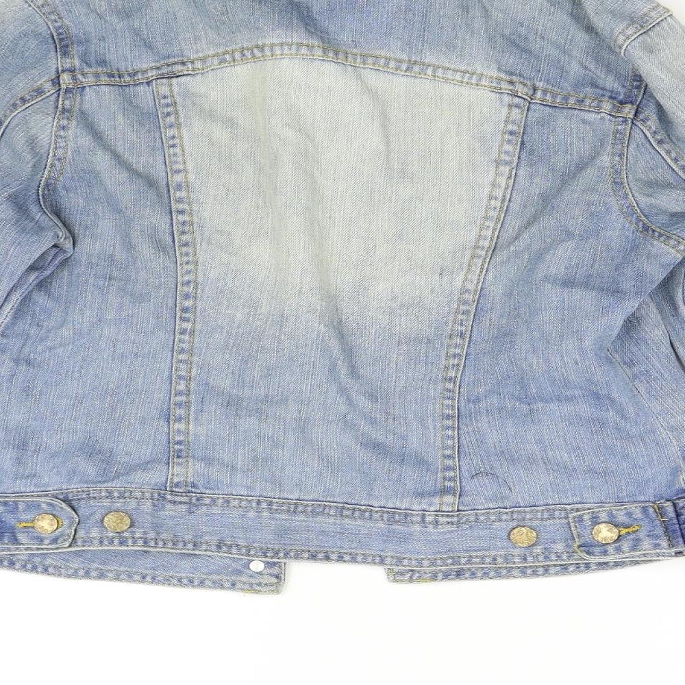 Primark Womens Blue  Denim Jacket  Size 12
