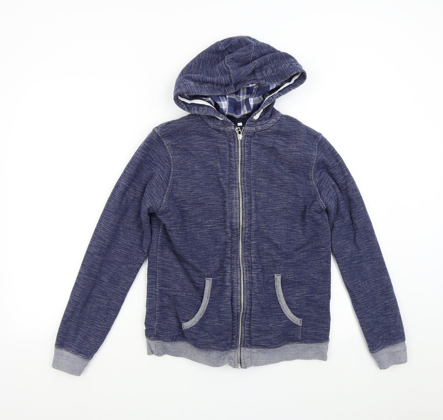 M&S Boys Blue   Jacket  Size 13-14 Years  - Fleece Lined