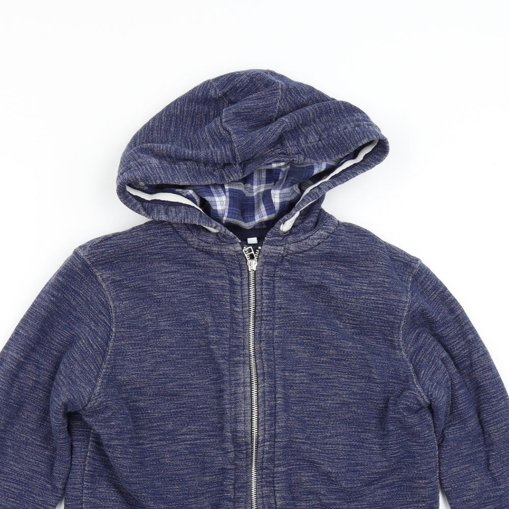 M&S Boys Blue   Jacket  Size 13-14 Years  - Fleece Lined