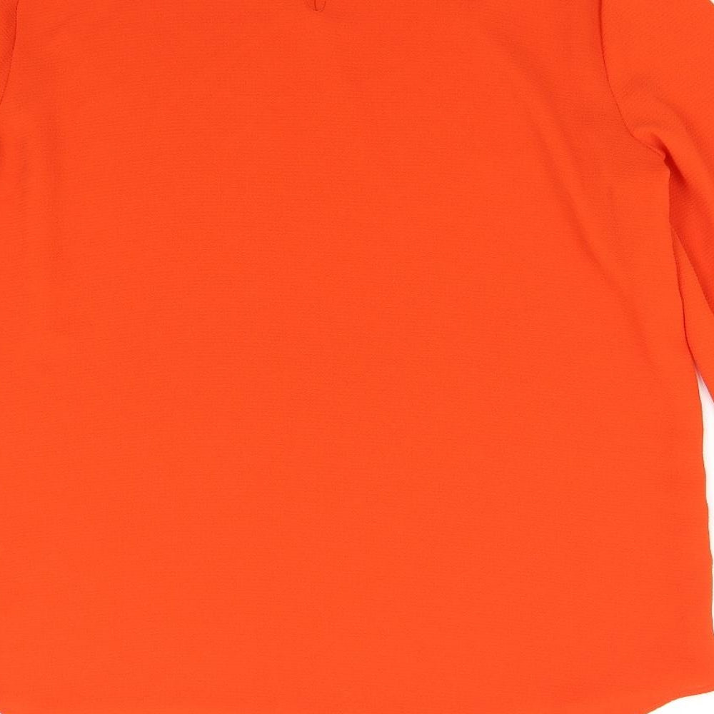 Primark Womens Orange   Basic Blouse Size 12