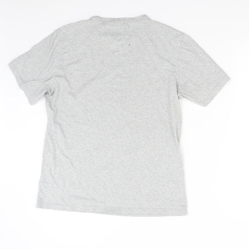 Barbour Mens Grey    T-Shirt Size L