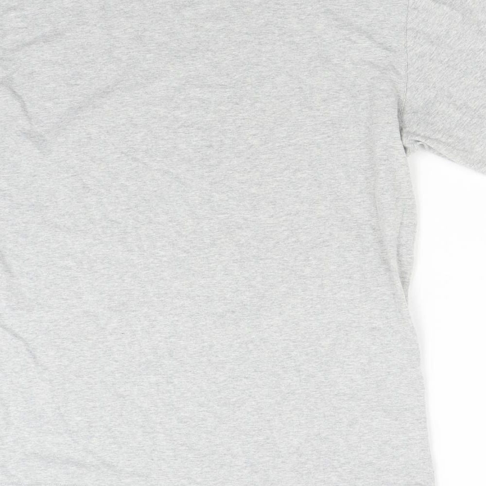Barbour Mens Grey    T-Shirt Size L