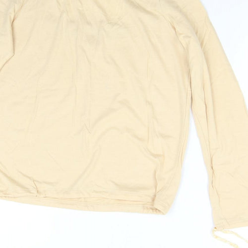 Cote Femme Womens Beige   Basic T-Shirt Size 38