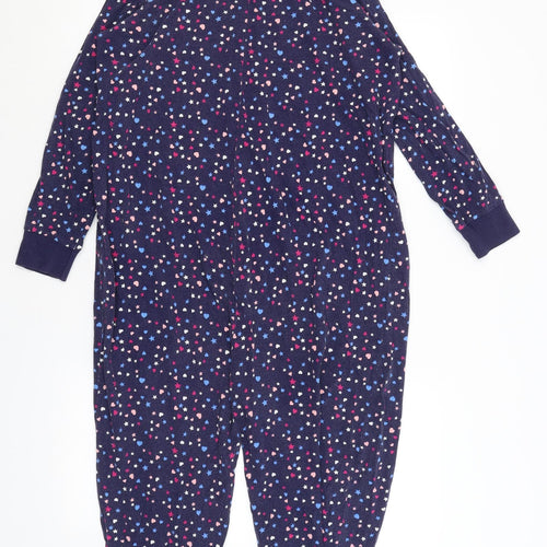 Matalan Womens Blue Solid  Top One Piece Size 12