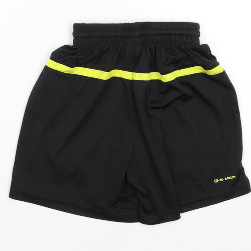 Carbrini Boys Black   Bermuda Shorts Size 7-8 Years
