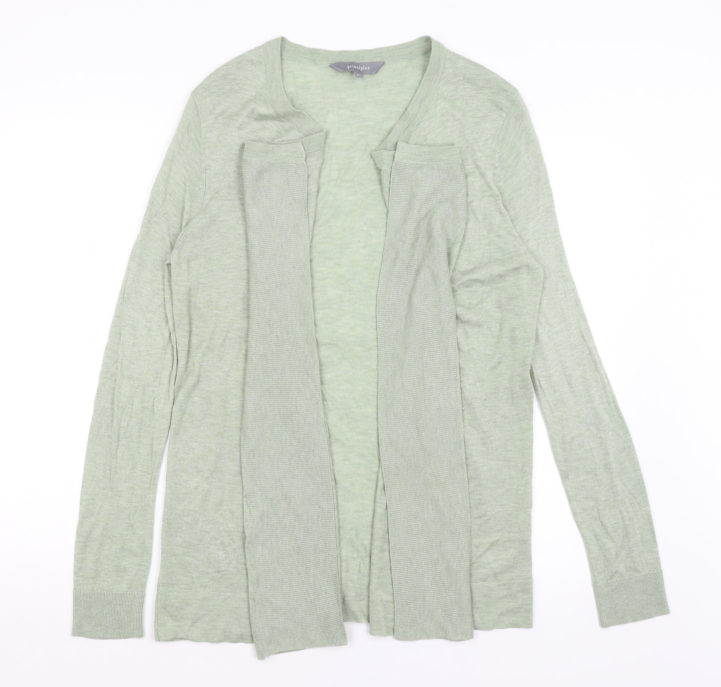 Principles Womens Green   Shrug Jumper Size 14