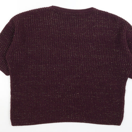 George Womens Red   Pullover Jumper Size 18