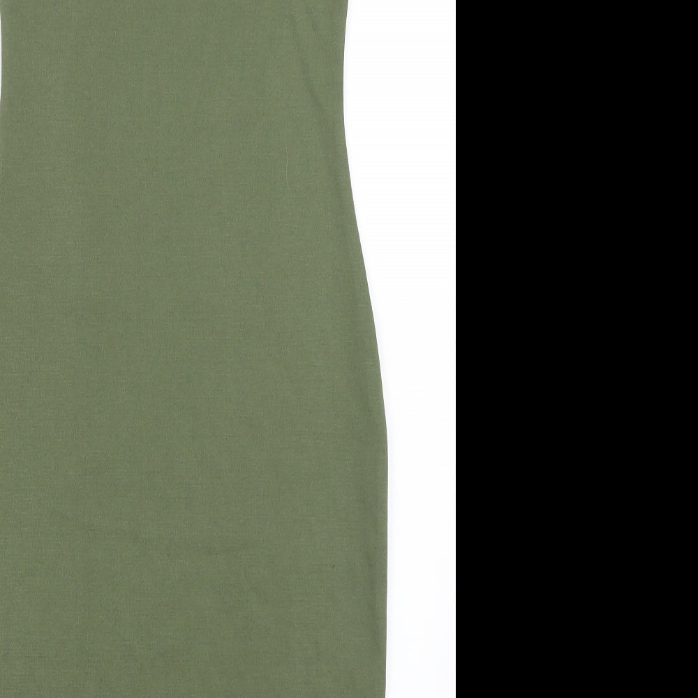 Primark Womens Green   Pencil Dress  Size 12