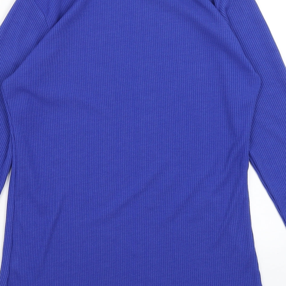 Preworn Womens Blue   Basic T-Shirt Size M