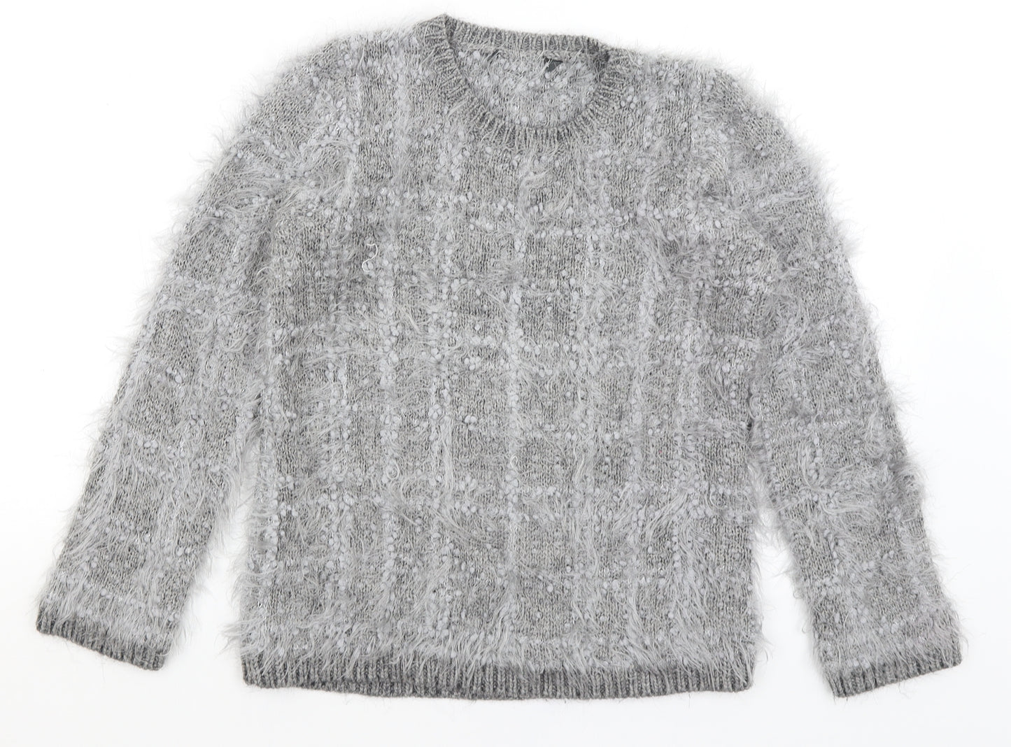 Bonmarche Womens Grey   Pullover Jumper Size 10
