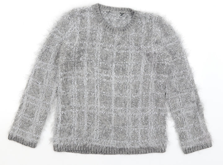 Bonmarche Womens Grey   Pullover Jumper Size 10