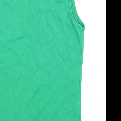 Hot Options Womens Green   Basic Tank Size 12