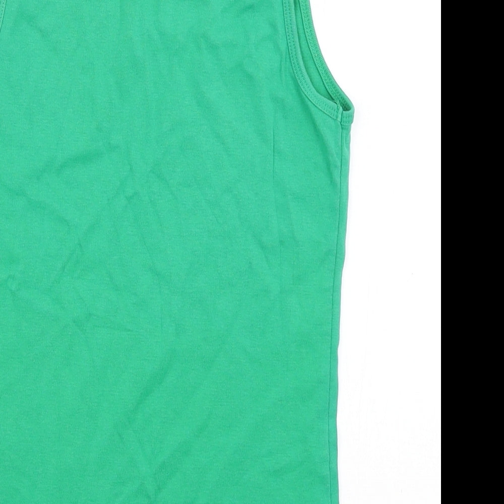 Hot Options Womens Green   Basic Tank Size 12