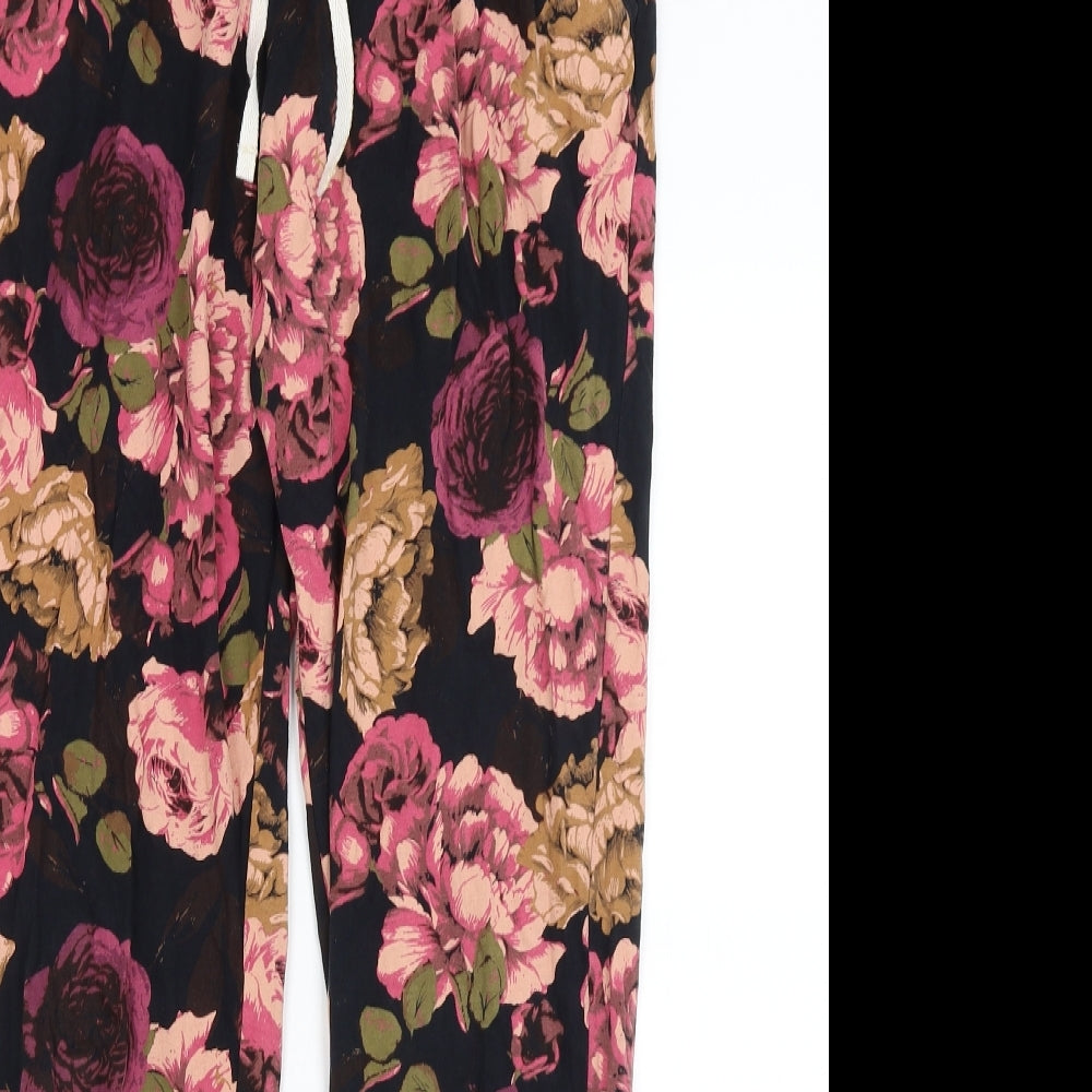 NEXT Womens Blue Floral  Capri Pyjama Pants Size 10