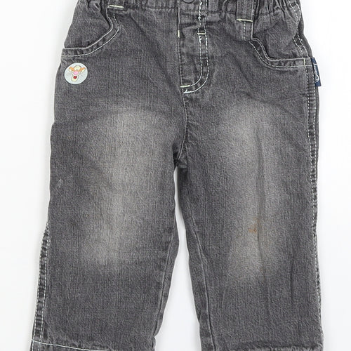 Disney Baby Grey   Capri Jeans Size 6-9 Months  - Tigger