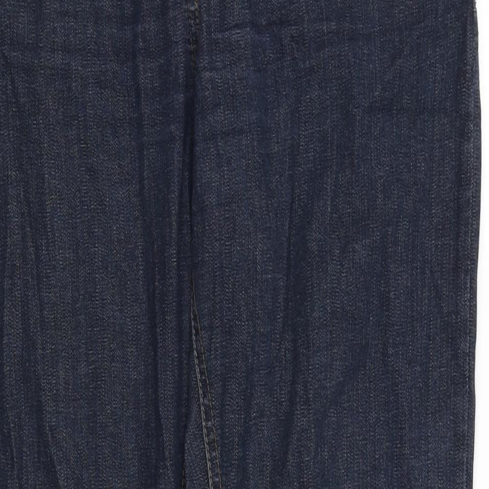 George Womens Blue   Straight Jeans Size 14 L32 in