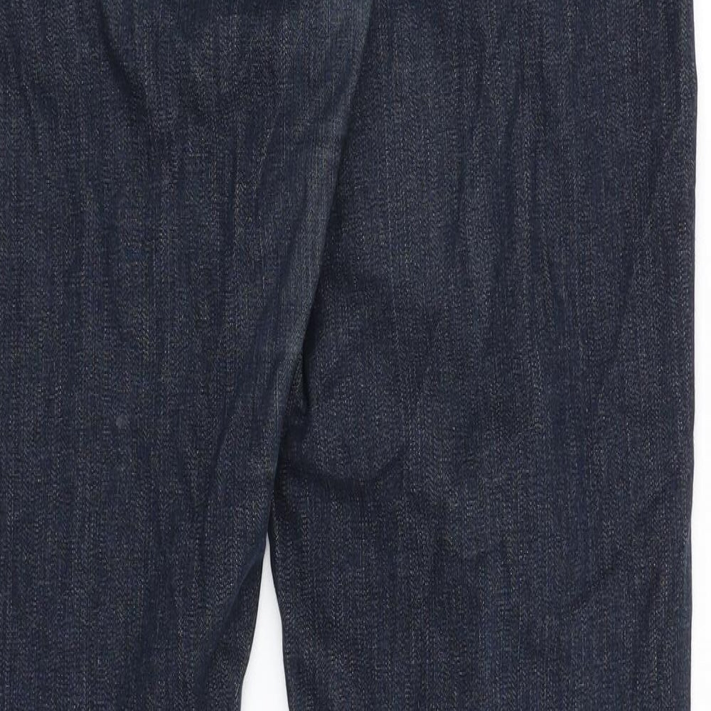 George Womens Blue   Straight Jeans Size 14 L32 in
