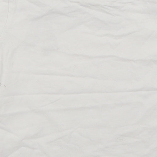 River Island Girls White   Basic T-Shirt Size 3-4 Years  - Lovely